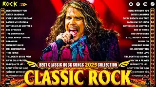 Top 100 Classic Rock Songs 70s 80s 90s | Guns N' Roses, Queen, Bon Jovi, Led Zeppelin, Nirvana, U2