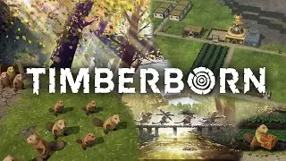 (1) Berang-Berang Lucu sebagai pekerja Kota | #timberborn