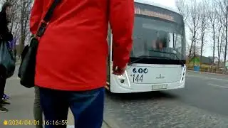 Могилёв.Поездка на троллейбусе №16 переулок Ватутина - Казимировка