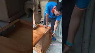 DIY Wooden Furniture with TWO Lock  TWO Hidden Drawers #furniture #hidden #virals #viralvideo