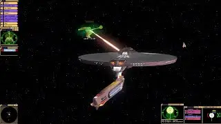 USS Vestok vs Romulan Battlecruiser | KM | Star Trek Bridge Commander
