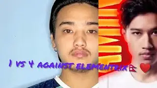 1vs 4 DEshifu sir against elementrix❤🇳🇵