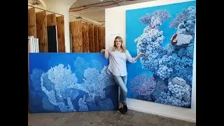 Underwater Coral Reef Paintings