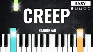 Radiohead - Creep | EASY PIANO TUTORIAL FOR BEGINNERS - Piano Lesson Easy