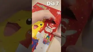 Abriendo calendario de adviento Pok&eacute;mon y un sobre de cartas Fantasy Riders!