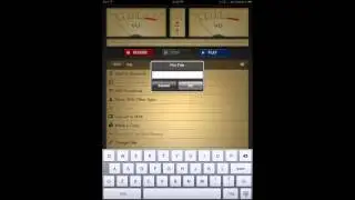 Voice Record Pro App Review for IPad