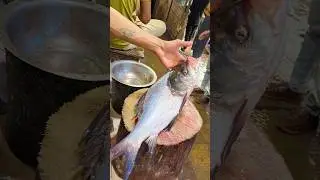 Amazing Katla Carp Fish Cutting Skills In Bangladesh Fish Market #shorts