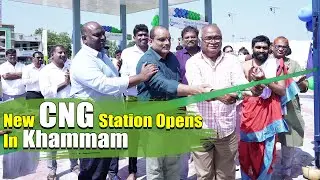 Clean Energy Reaches More People in India | New CNG Station Opens in Khammam | Megha Gas