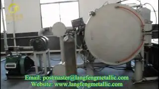 Microwave High temperature vacuum sintering furnace workshop
