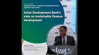 Asian Development Bank&rsquo;s view on sustainable finance development