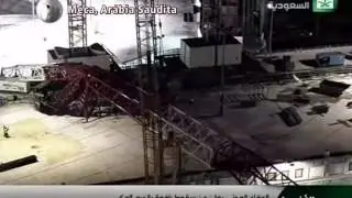Queda de um guindaste, na Ar&aacute;bia Saudita, matou, pelo menos, 87 pessoas