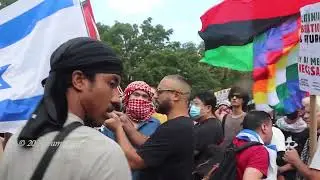 Всемирный марш протеста в Газу на площади Союза, 21.06.2025 - Часть 1