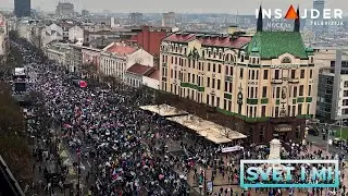Protest studenata u fokusu svetskih medija, milioni pregleda snimaka sa skupa u Beogradu