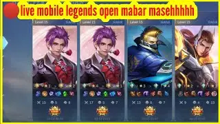 📌Live Streaming Open Mabar Ml//Day 14 Open Mabar Gm,Epic,legend, mytick