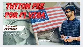 Do F1 student need to pay fee from India in USA. Fee structure for F1 students. USA student life.