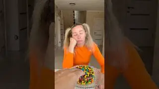 🫣 M&M's will help hide the imperfections of the cake🤷&zwj;♂️