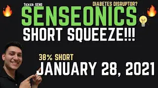 BIG NEWS!!! Senseonics Stock Short Squeeze imminent?