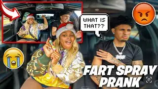 Spraying Fart Spray & Blaming It On @imjordanlacey 🤪😷🥴