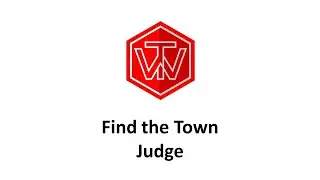 Find the Town Judge | LeetCode 997 | Coding Interview Tutorial