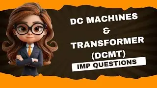 DC MACHINE AND TRANSFORMER IMP QUESTIONS JNTUK R23|(DCMT)#dcmt#dcmtimpquestionsjntukr23#ytfeed#viral