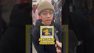 Is there a DRAGONITE HE DOESNT HAVE!? Over $1000! 👀 #pokemon #pokemoncommunity #collectorsexpo