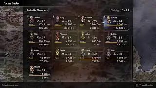 Octopath Traveler 0 post game pre final boss grind