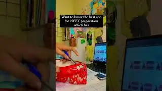 Best app for Neet preparation⁉️/ How to prepare for NEET ?/study vlog / #shorts #neet #youtubeshorts