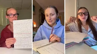 Do My Homework With Me | TikTok Compilation