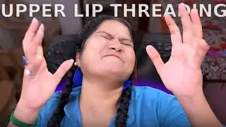 Upper lip Threading बनाने का पूरा Process in this Video | Beauty Parlour Secret
