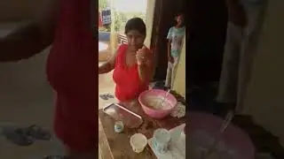 Como fazer bolinho de puba assado(mané deitado)