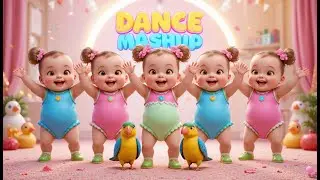 Funny Baby Dance Mega Mashup 😂💃 | Dudi Dudi Dum Dum | Viral Kids Songs