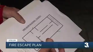 Fire escape plan
