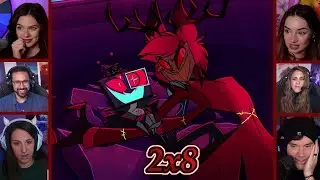 Alastor Vs Vox | Hazbin Hotel S2 | Reaction Mashup