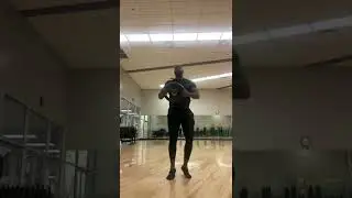 Watermelon toss cardio 360/Bots hydraulics push-ups