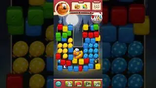Toon Blast Level 57 Boosters Play - Oval Games - Puzzle Don Taiga
