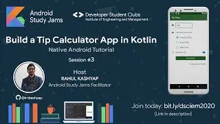 #3 Build a Tip Calculator App in Kotlin | Final Session | Native Android Tutorial