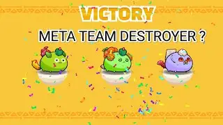 AXIE CLASSIC | META TEAM DESTROYER | MASTER TOURNAMENT 8/10 WINS!