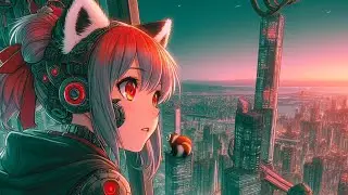 The Sunset & The City. AN OUTRUN/SYNTHWAVE TRIP!