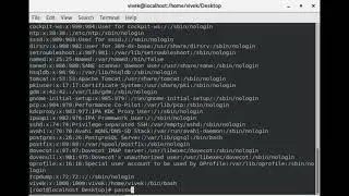 How to list all users in linux based os