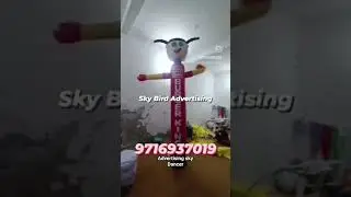 Sky Bird Advertising manufacturing Air Dancer in Delhi #inflatable #advertisingballoon #shortsvideo