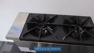 Commercial gas cooking hot plate equipment 燃气灶3