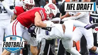 Highlights: Wisconsin Linebacker Leo Chenal | Big Ten Football in the 2022 NFL Draft