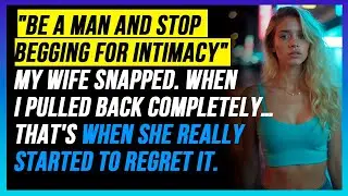She Mocked Me for Wanting Intimacy, By Day Three, She Sent a Selfie