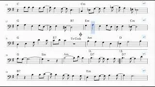 All I Want for Christmas Is You &ndash; Double Bass Solo | Christmas Music & Sheet Music