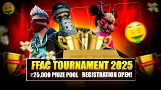 How to Join FFAC Tournament & Win ₹25,000 | Free Fire Tournament 2025 🔥  