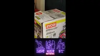 Opening the Ryobi 3000 PSI Gas Powreed Power Washer