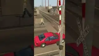 Laparvaahi Ka Natija🤯 Train accident #quickgaming #gta