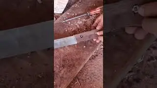 How to forge a machete blacksmith in Cambodia @CreativeDailyWorks