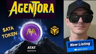 $ATA - AGENTORA TOKEN CRYPTO COIN HOW TO BUY ATA ATAT MEXC GLOBAL AI AGENTS BNB BSC BLOCKCHAIN DAPP