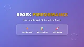 🚀 Regex Performance Benchmarking: Optimize Your Regular Expressions!